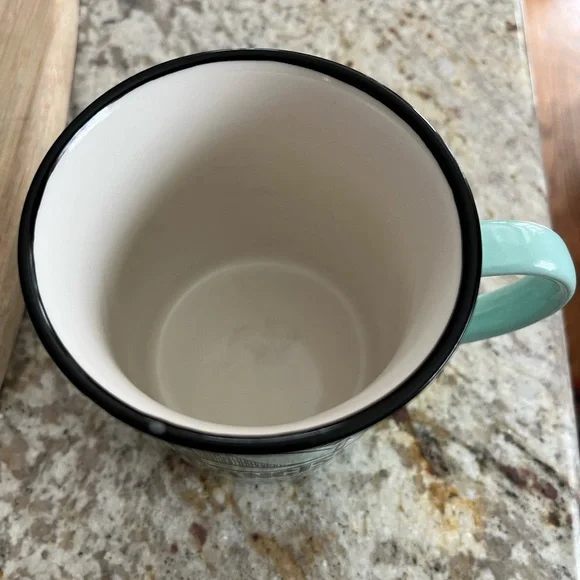 Blue San Francisco Aqua Green Coffee Mug - Picture 3 of 5